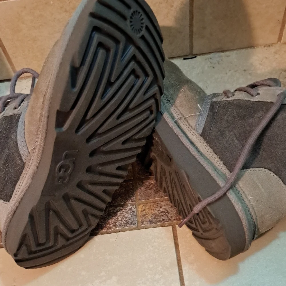 UGG Gray Boots Classic Suede Design